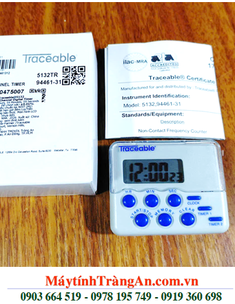 Traceable 5132 _Đồng hồ Bấm giờ đếm lùi đếm tiến 02 kênh 5132 Traceable® Nano™ Timer _Đã được hiệu chuẩn tại Mỹ (USA)